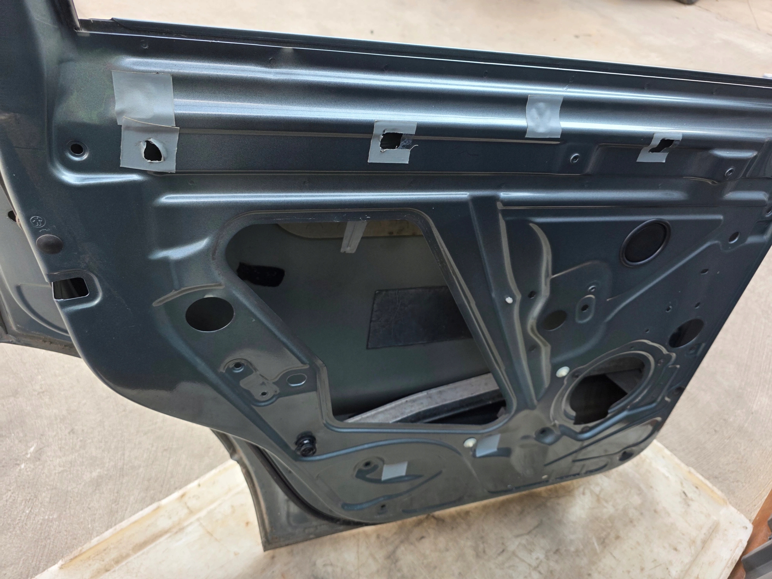 Tür links heck AUDI Q7 4L LY7E 2005-2015 Original !!!