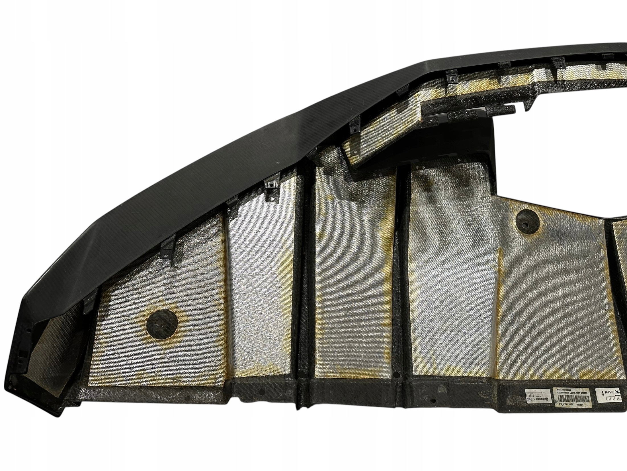LAMBORGHINI AVENTADOR LP700 CARBON Diffuseur Arrière Pare choc 470807539C