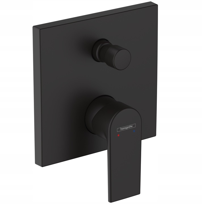 Zestaw podtynkowy z baterią HANSGROHE czarna +deszczownica 30x30 slim EAN (GTIN) 4059625363669