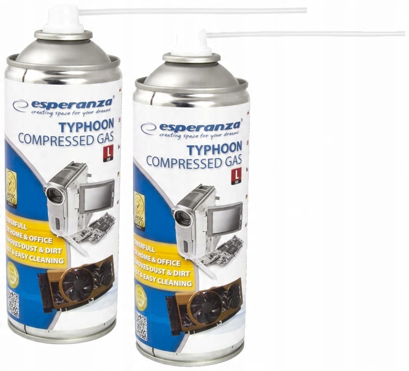 

Sprężone Powietrze Gaz Do Czyszczenia 400ml Rurka