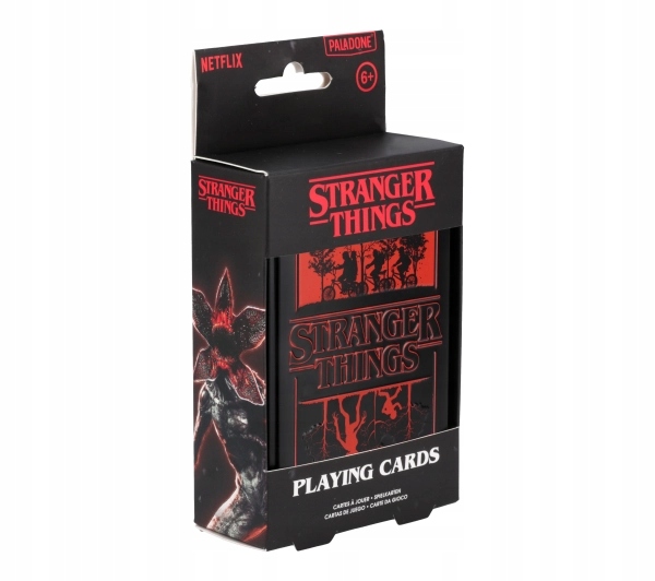 Karty do gry w metalowej puszce Paladone Stranger Things Playing Cards
