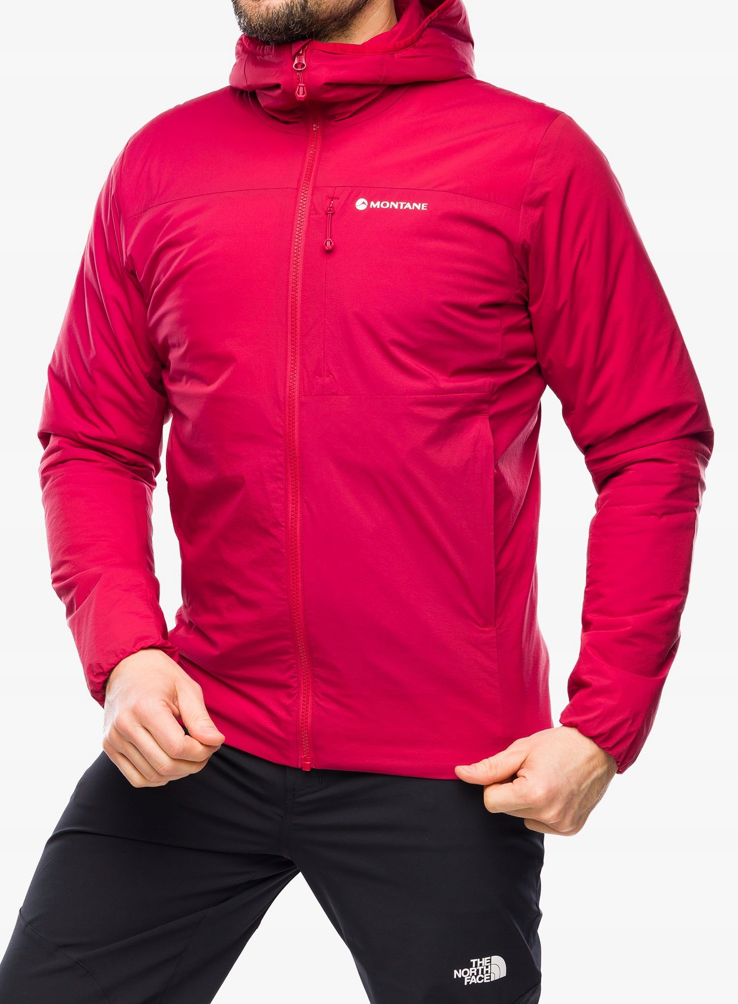 Zateplená bunda Montane Fireball Hoodie Acer red M