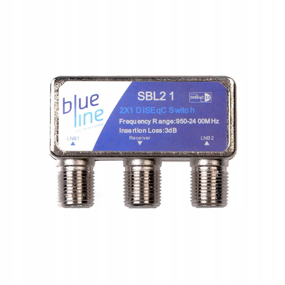 Przełącznik DiSEqC 2/1 Blue Line SBL21 Zewnętrzny EAN (GTIN) 5907813651977