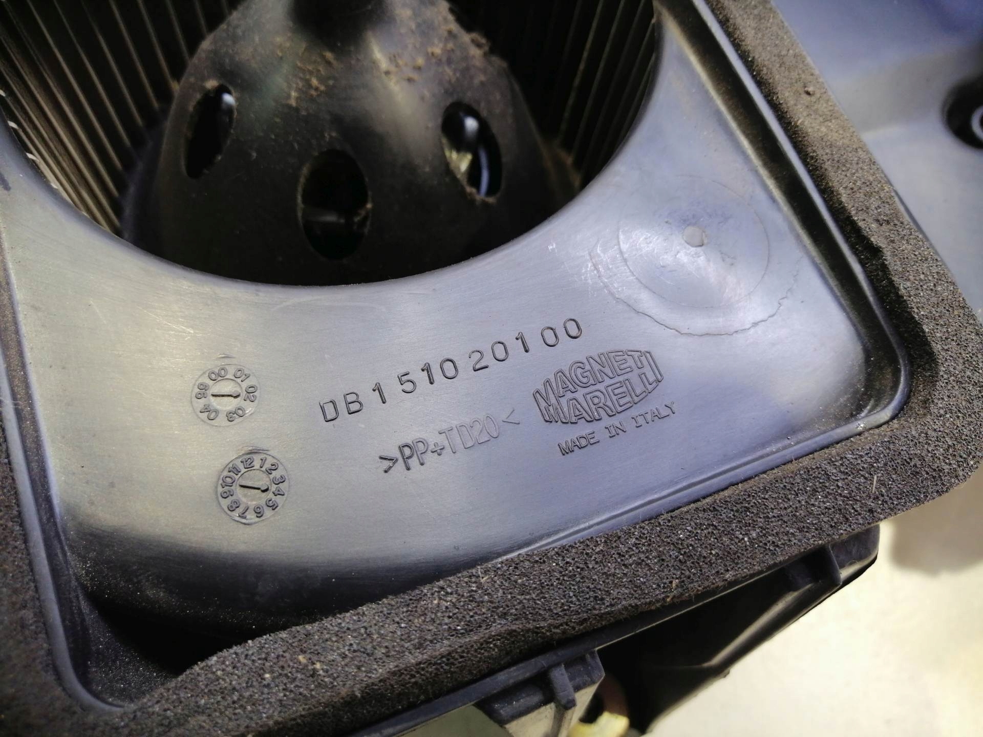 heating air conditioning devices roofs BERLINGO 1.9 D 9640315780