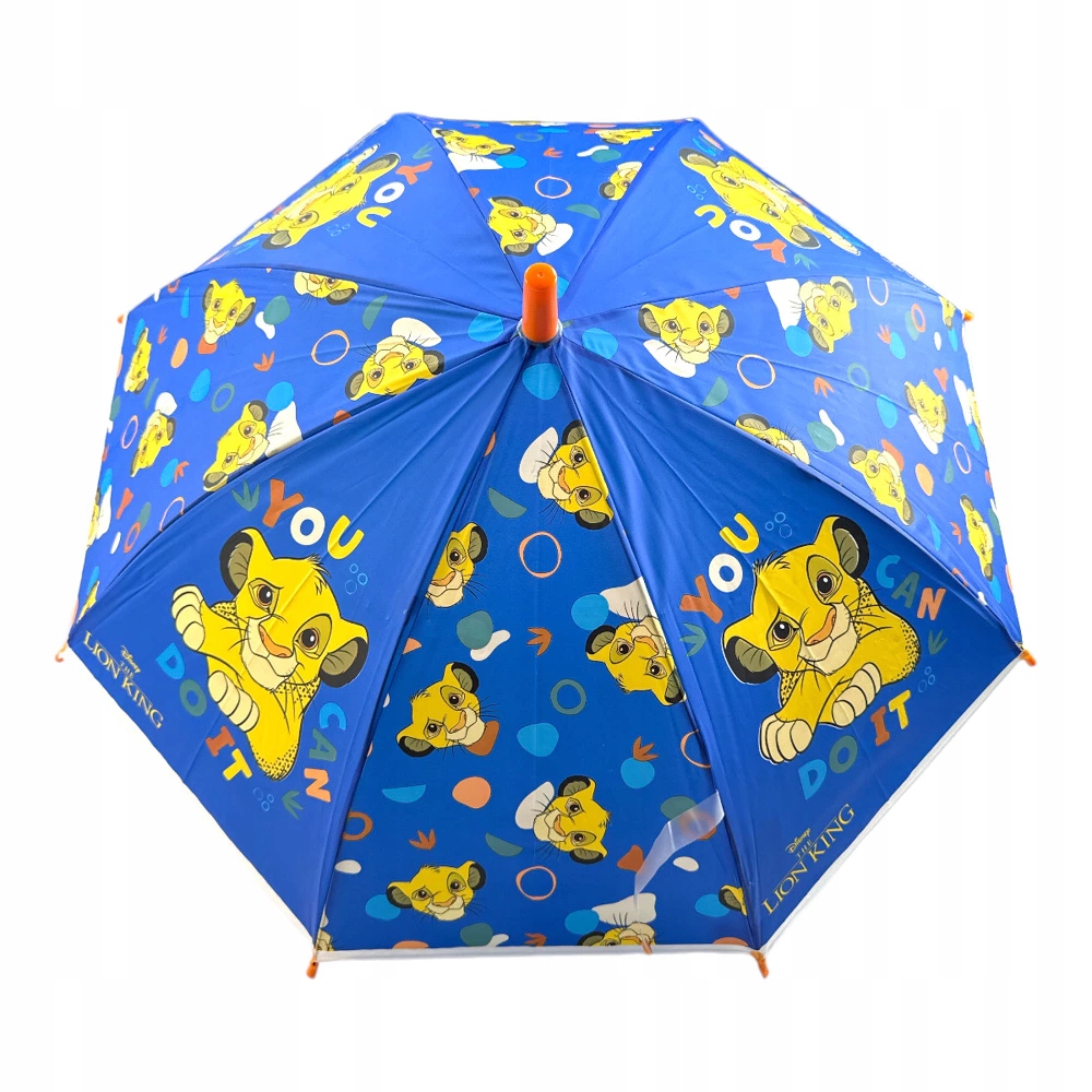Parasol dziecięcy parasolka automat foliowy Król lew Simba EAN (GTIN) 5904009123546