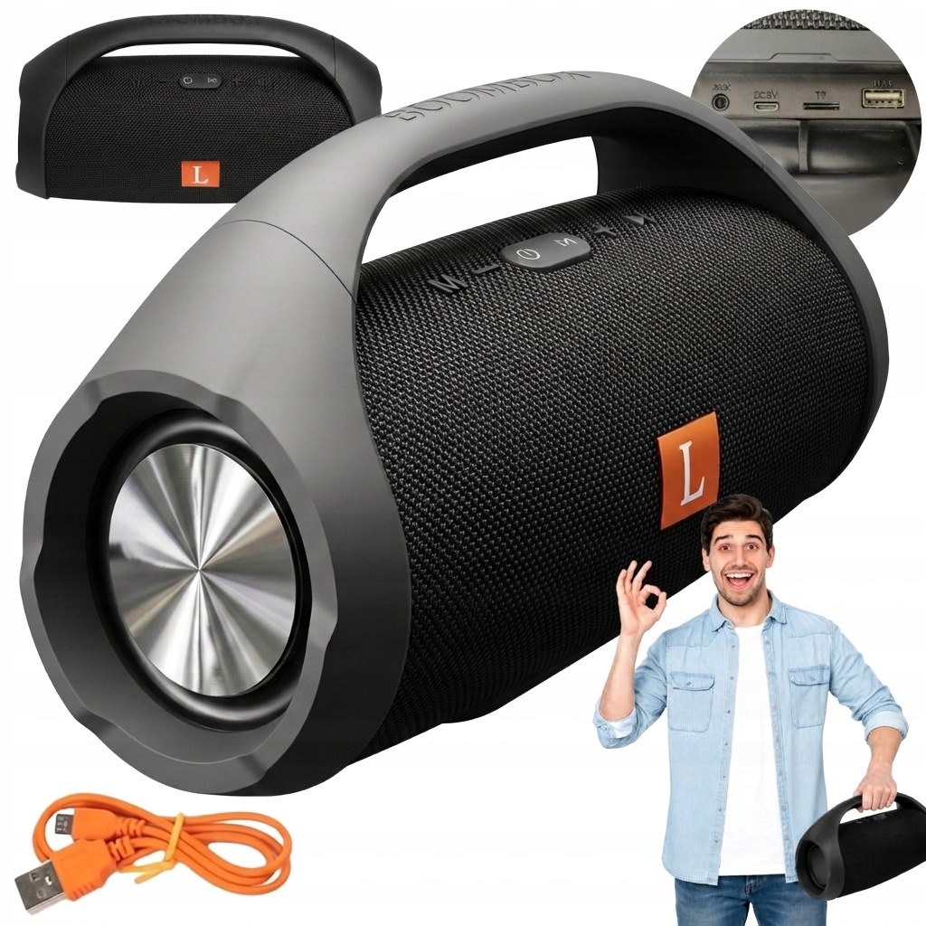 Přenosný Bluetooth bezdrátový mobilní reproduktor na párty Boombox XXXL