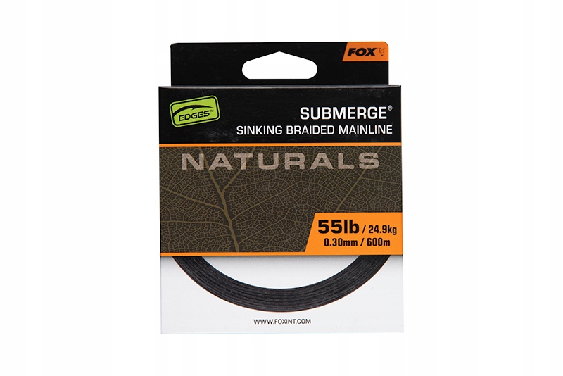 Plecionka Naturals Braid 0,30mm 55lb 600m Fox