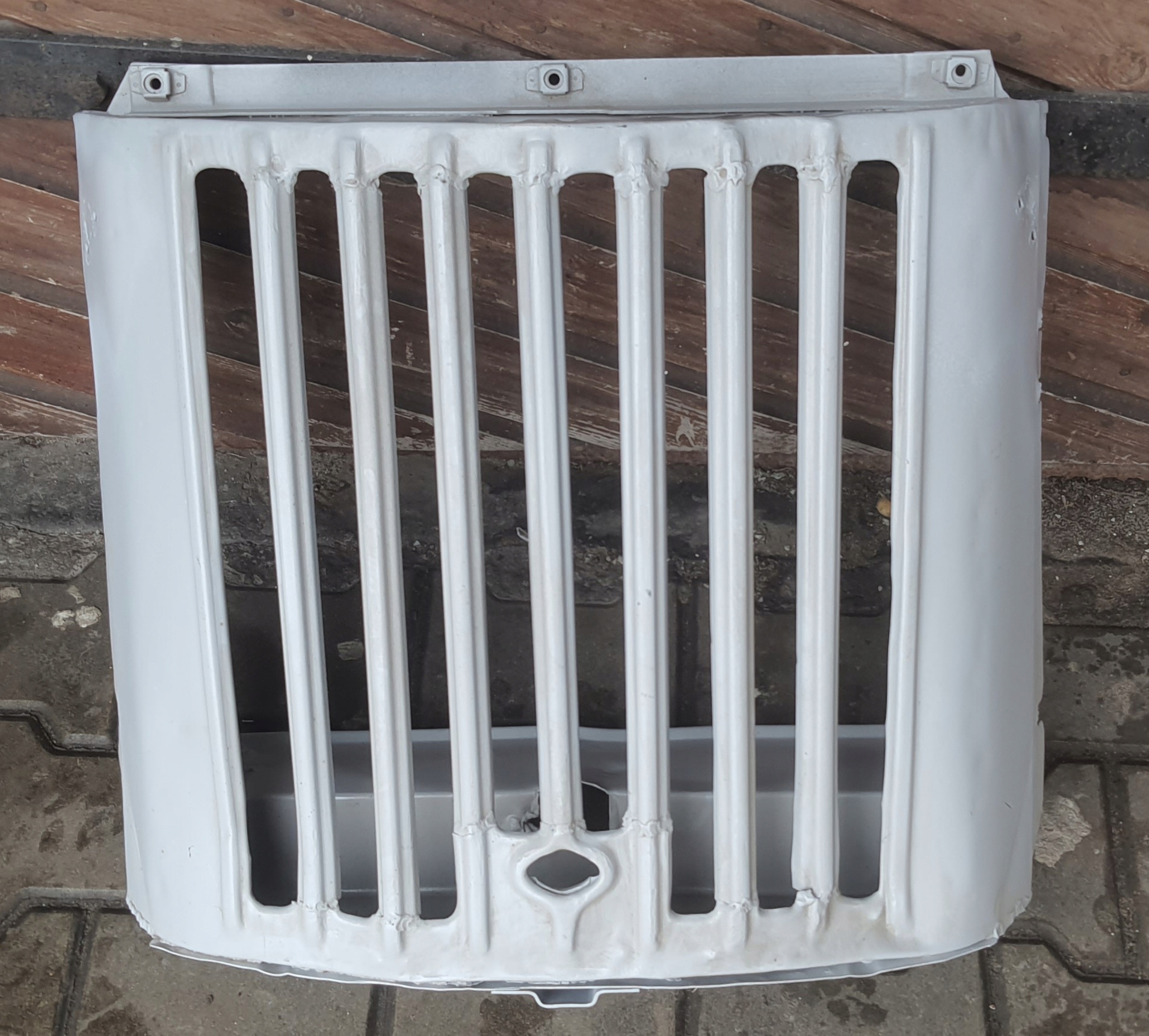 1 - ГАЗ 69 ГРИЛЬ ПУСТУШКА З ПІСКОСТРУМИННОЮ ОБРОБКОЮ