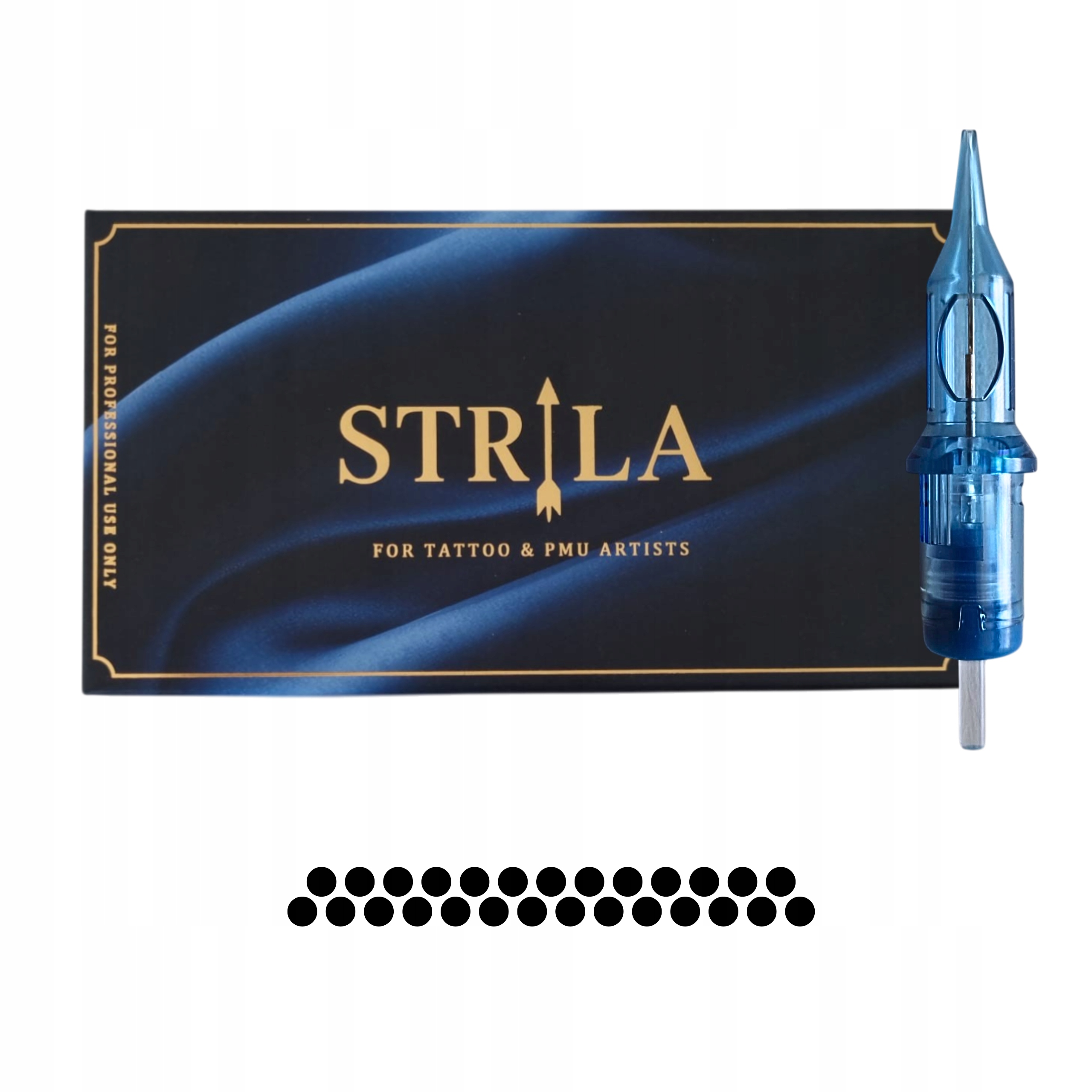 Kartridže na tetování Pmu Strila 1027MGLT 0,30mm 27M Cartridge 20 Ks