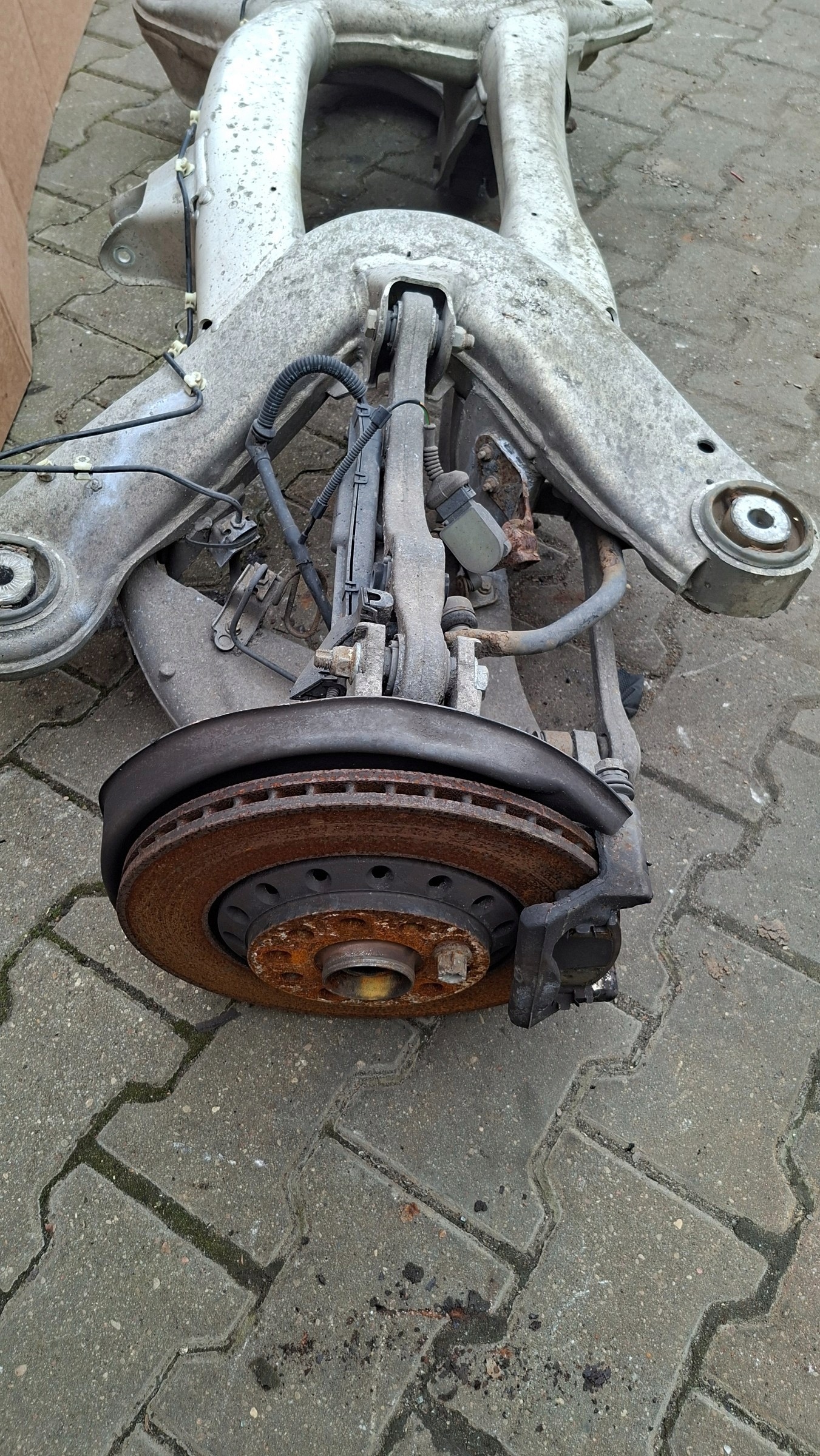 subframe suspension beam rear part VW PHAETON 3.0TDI