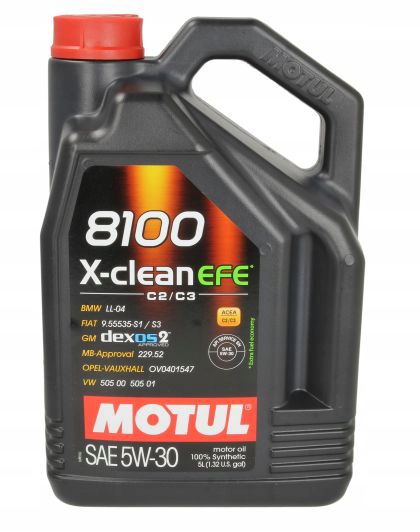 

Olej Silnikowy Motul 8100 X-clean Efe 5W-30 5L