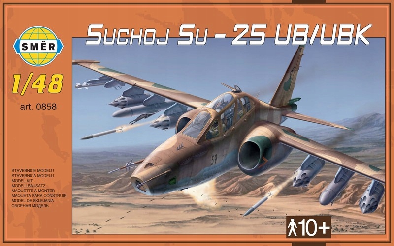 Smer 0858 Su-25 Ub/ubk 1:48