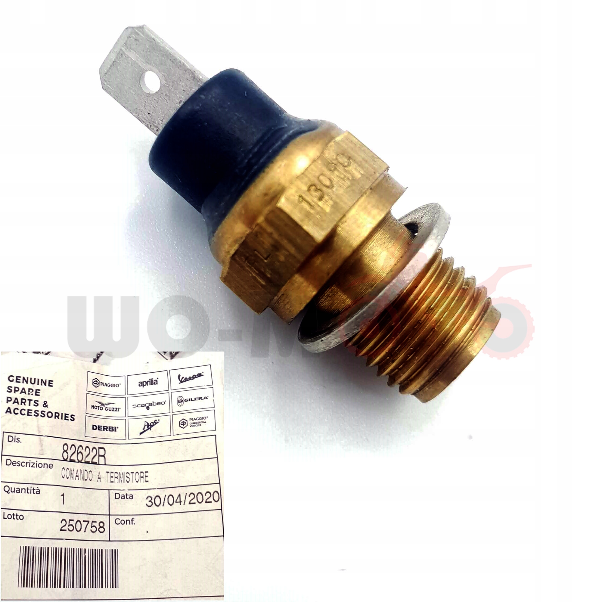 Czujnik Temperatury Cieczy Piaggio Gilera Aprilia Derbi Vespa Oryginał