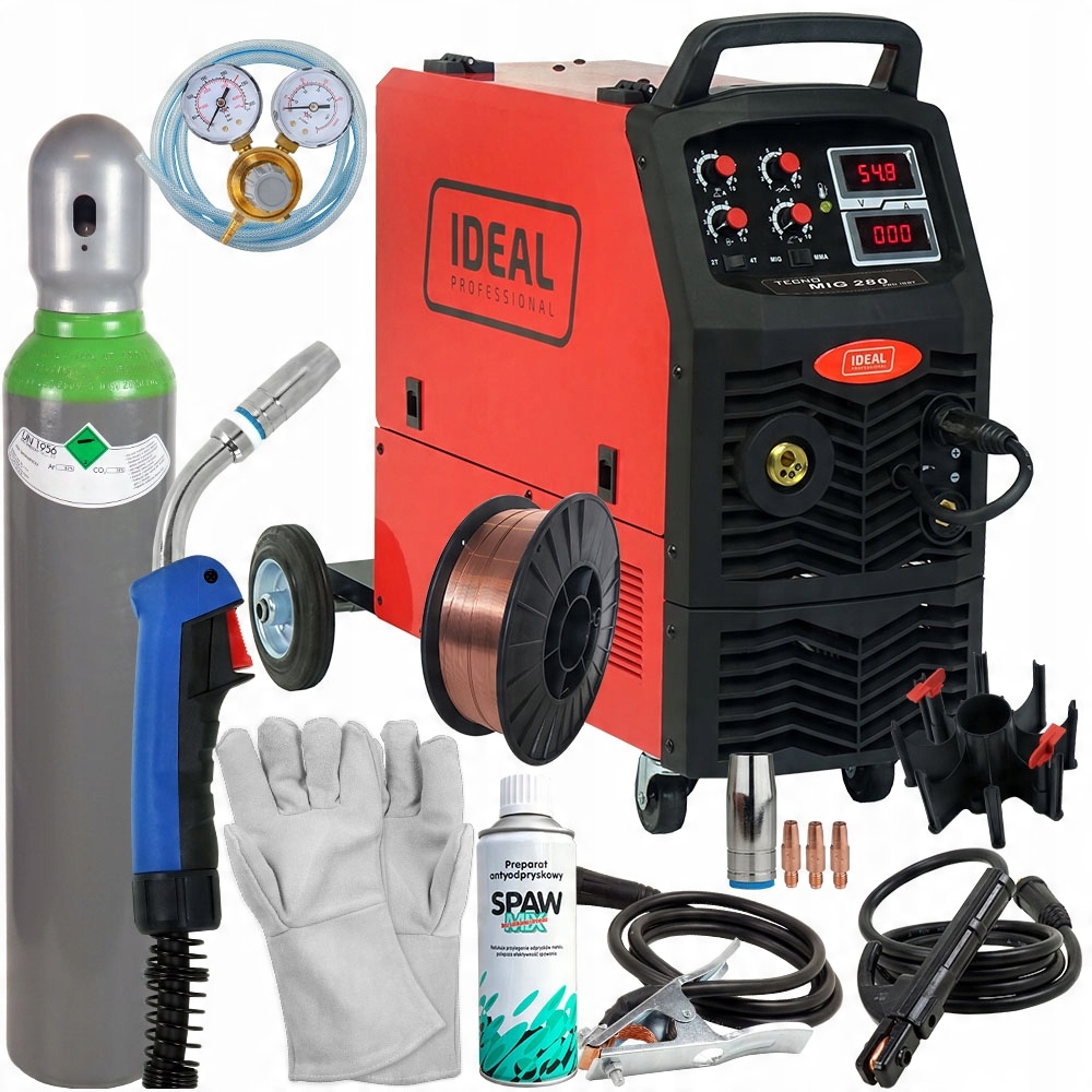 

Spawarka Migomat Ideal 400V Tecnomig 280 4x4 Mma