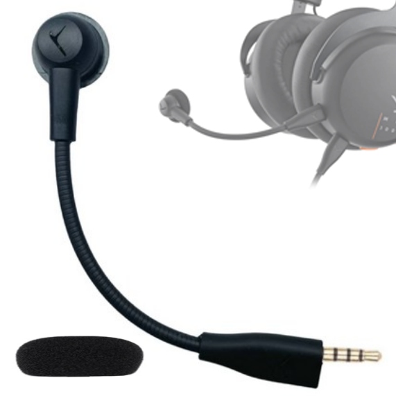Utántölthető Mikrofon BEyerdynamic MMX 100 MMX 150 Fejhallgatóhoz Led Hq
