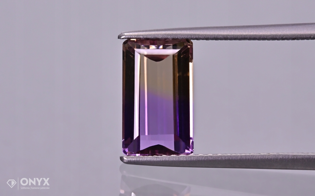 Ametryn fasetovaný oktagon 11x6,5 mm