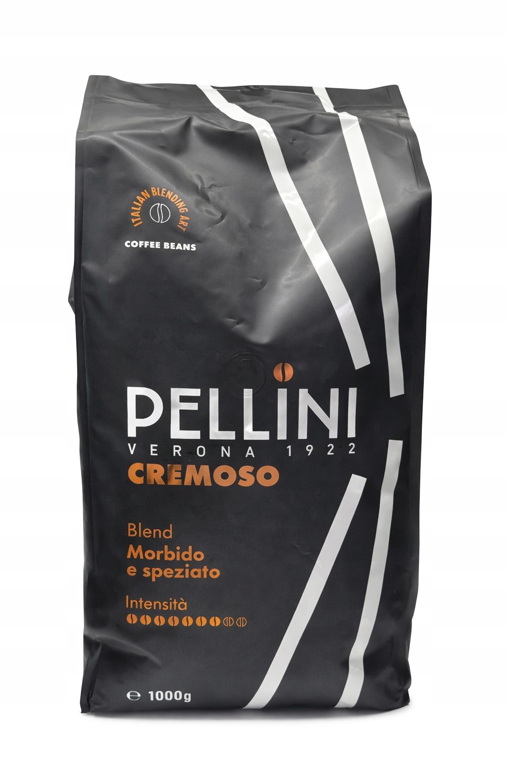 Pellini Cremoso kawa w ziarnie 1000g Nowe Opakowanie