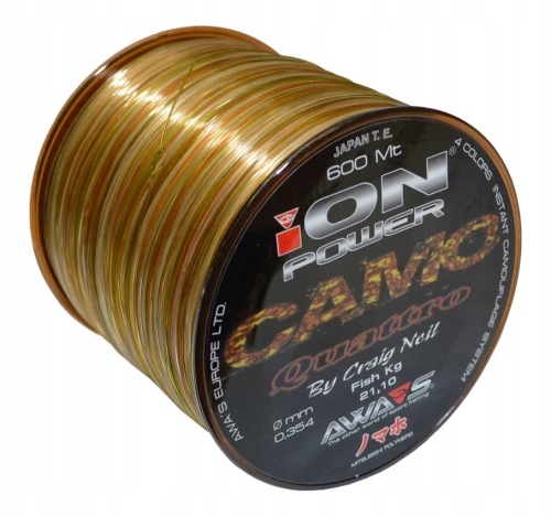 Awa-S Żyłka Awa-shima Ion Power Camo Quattro Ø 0,255 mm
