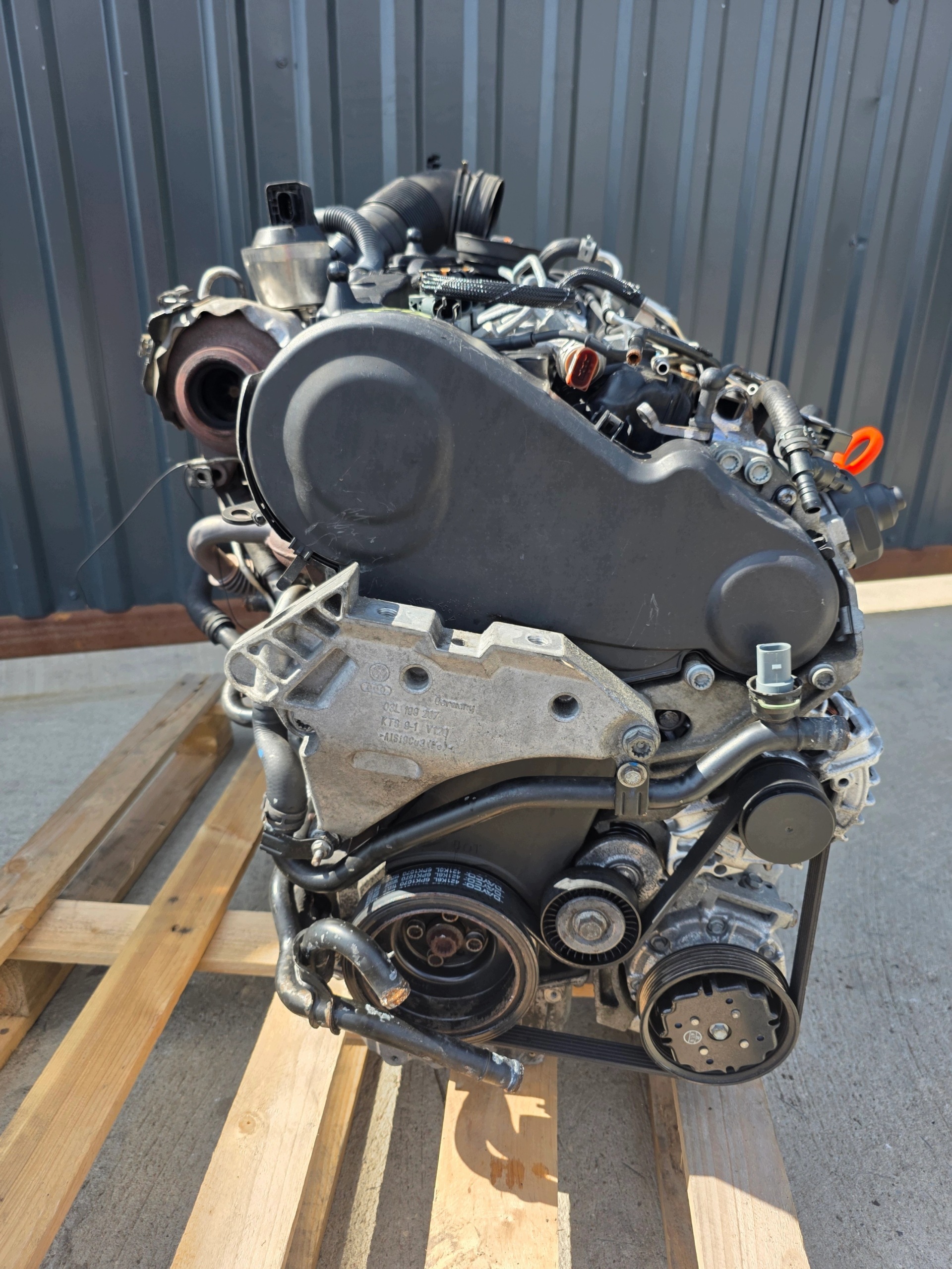 engine complete AUDI VW SEAT SKODA 2.0 TDI CFF CFFB 141424 KM original !*2