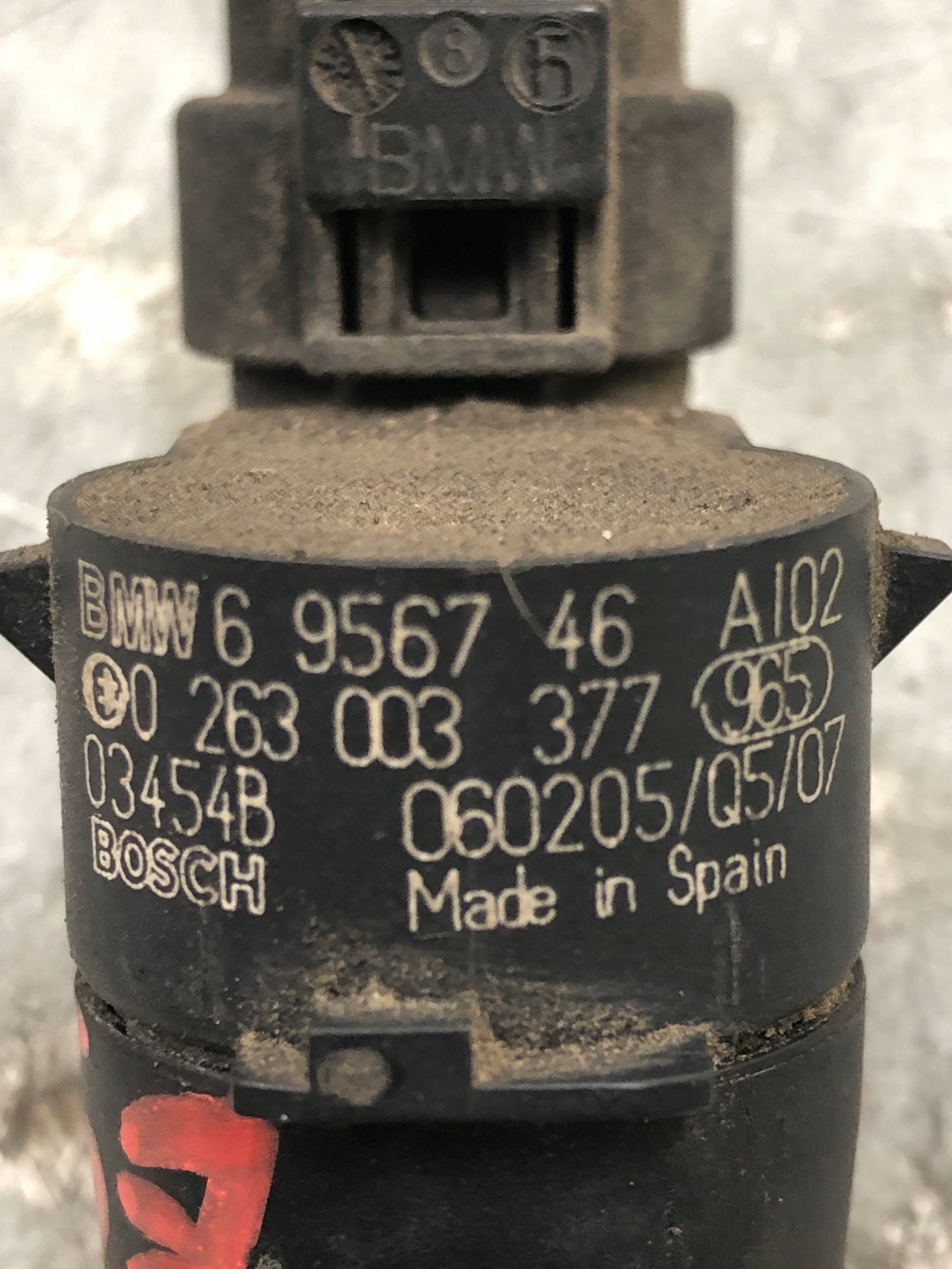 Sensor PDC Parken A35 BMW E90 6956746