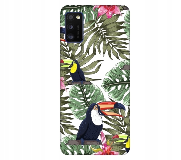 

Etui na telefon Samsung Galaxy A41 Tukan ptak trop