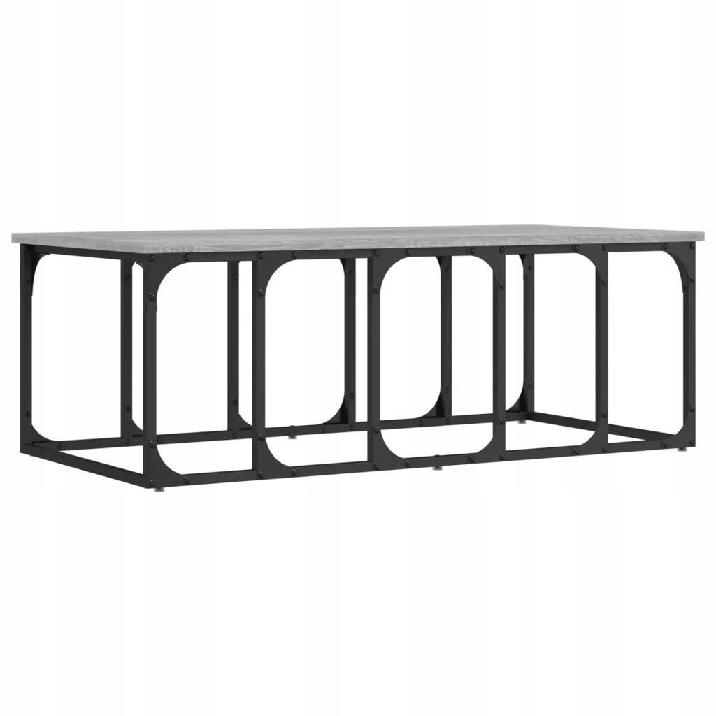 Kávový stolek šedý dub sonoma 100x50x35,5 cm