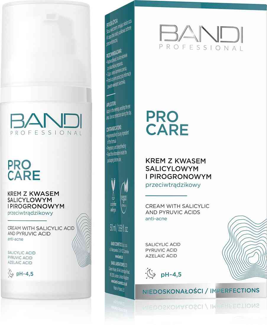 Bandi Pro Care krém s kyselinou salicylovou a pyrogronovou 50 ml