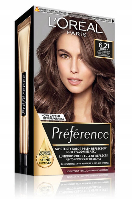 

L'Oreal Paris Preference Farba do włosów 6.21