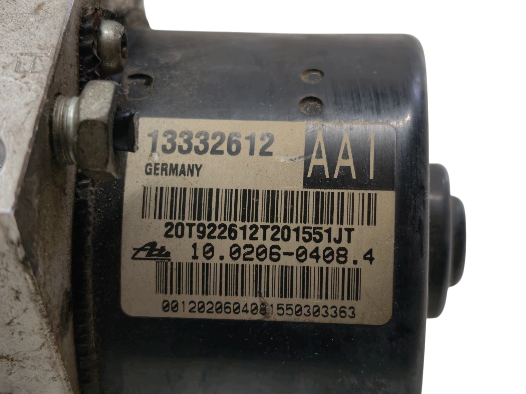 OPEL ASTRA J IV Servofreno ABS SPRAWNA Originale 13332612