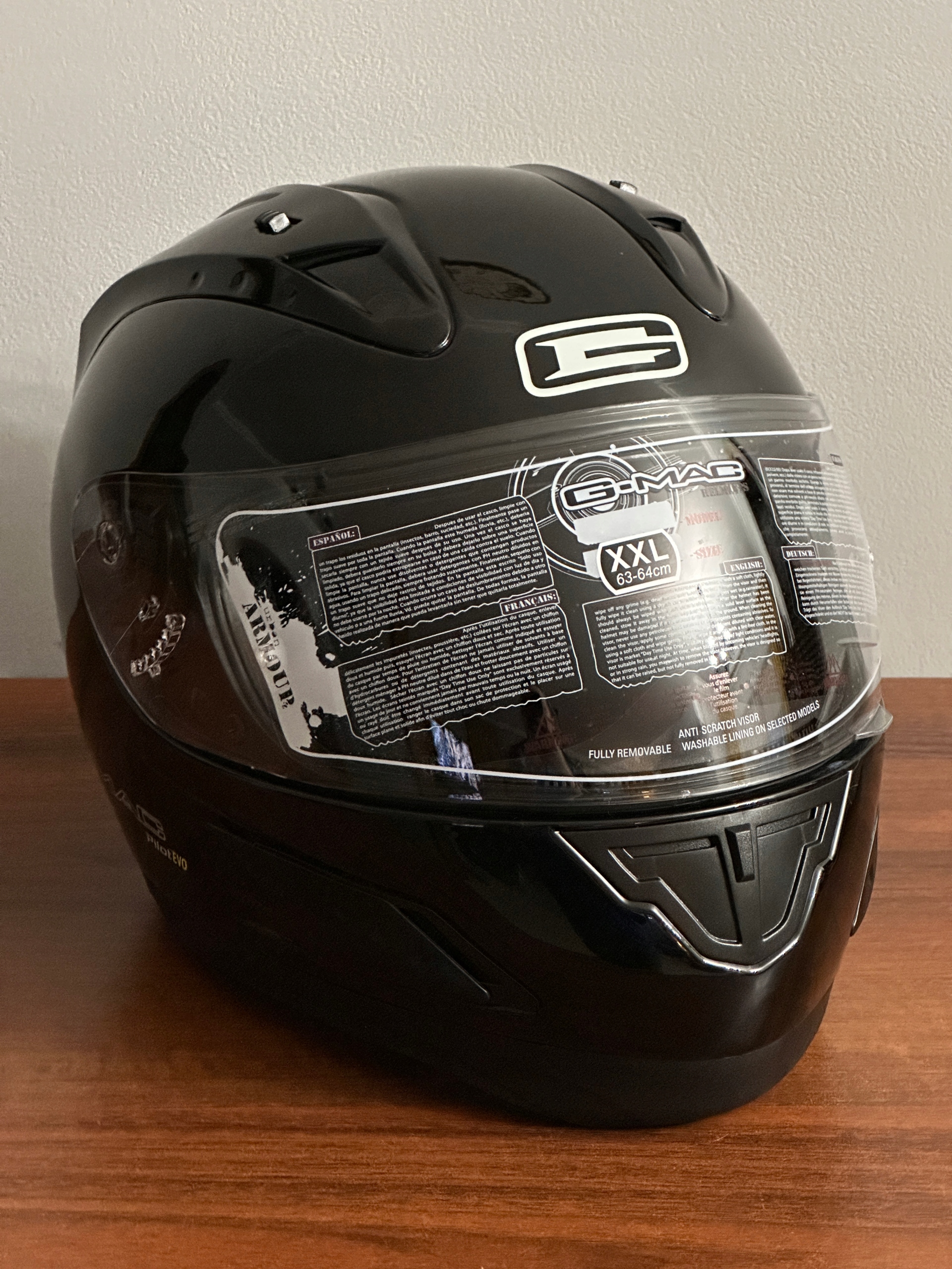 Kask motocyklowy G-Mac Pilot Evo S Rozmiar S