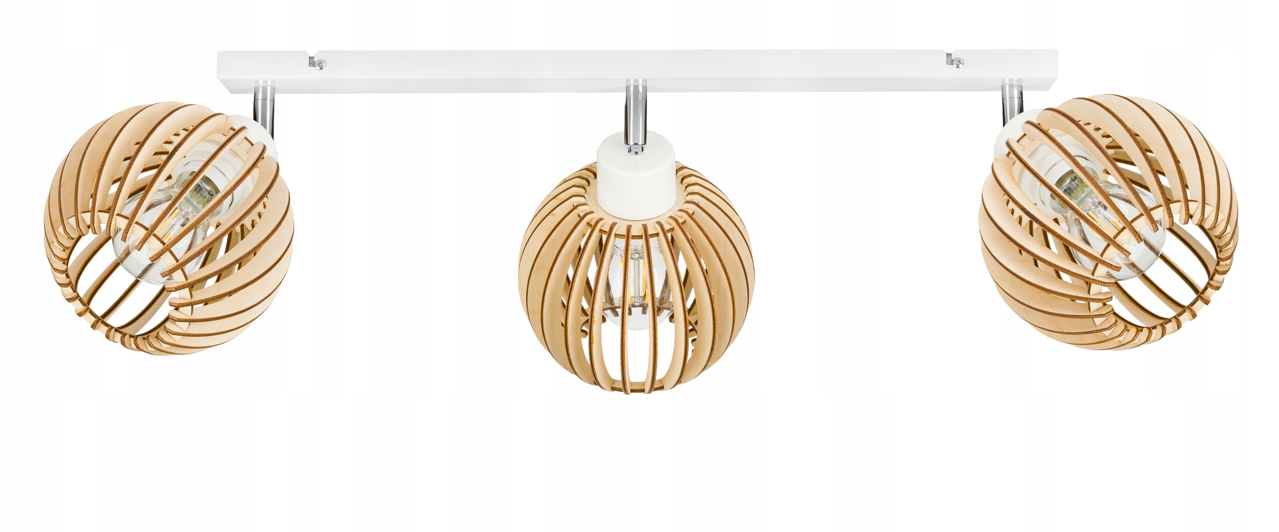 

Lampa plafon żyrandol sufitowa ruch loft Drewno 3