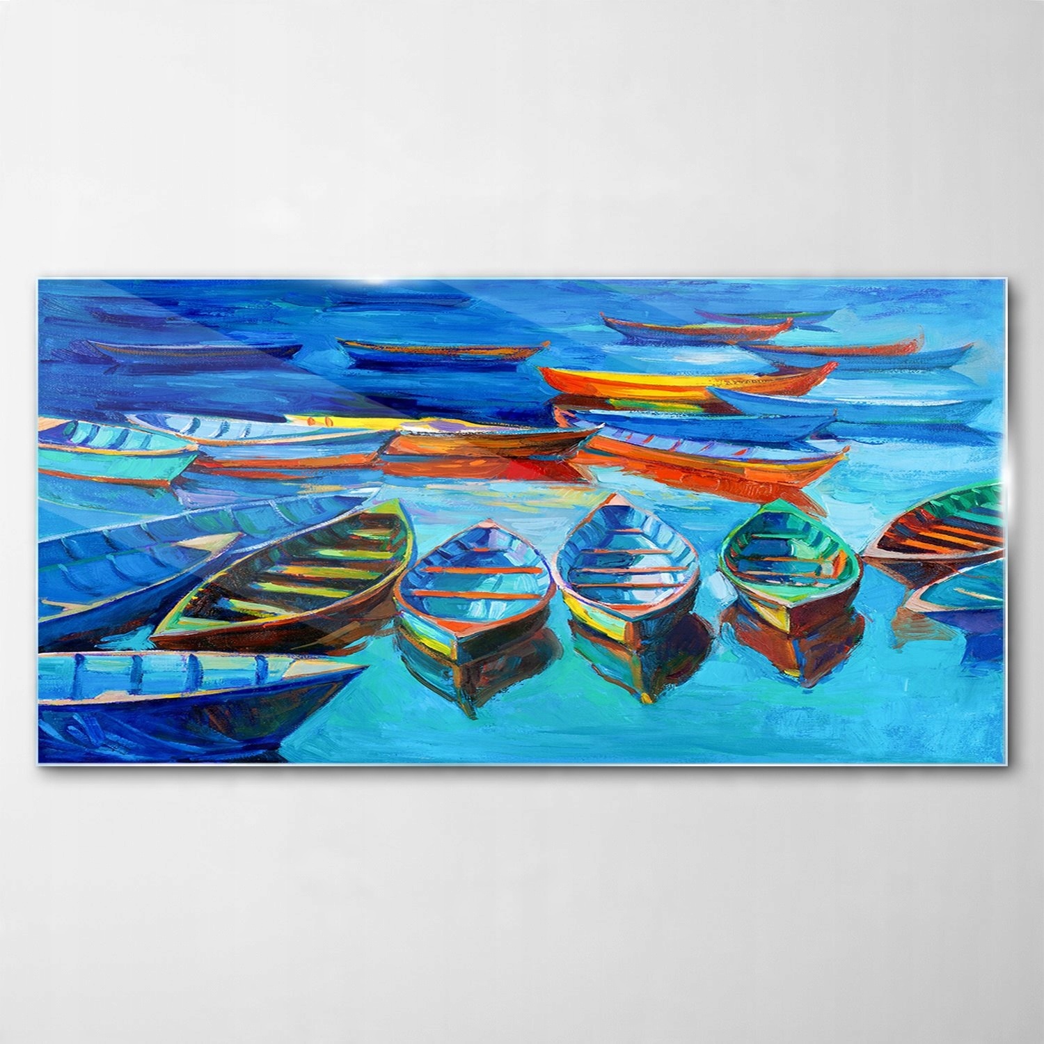

Hartowany Obraz Szklany Morze Statek Fale 100x50