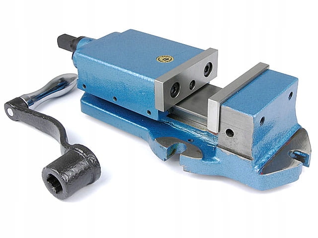 Imadło maszynowe 155 mm stałe 6910-pryzma prowadząca do frezarki Bison Bial