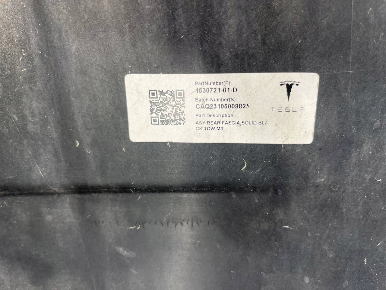 TESLA MODEL 3 III 2017-2023 branik stražnji dio 1083983-00-H