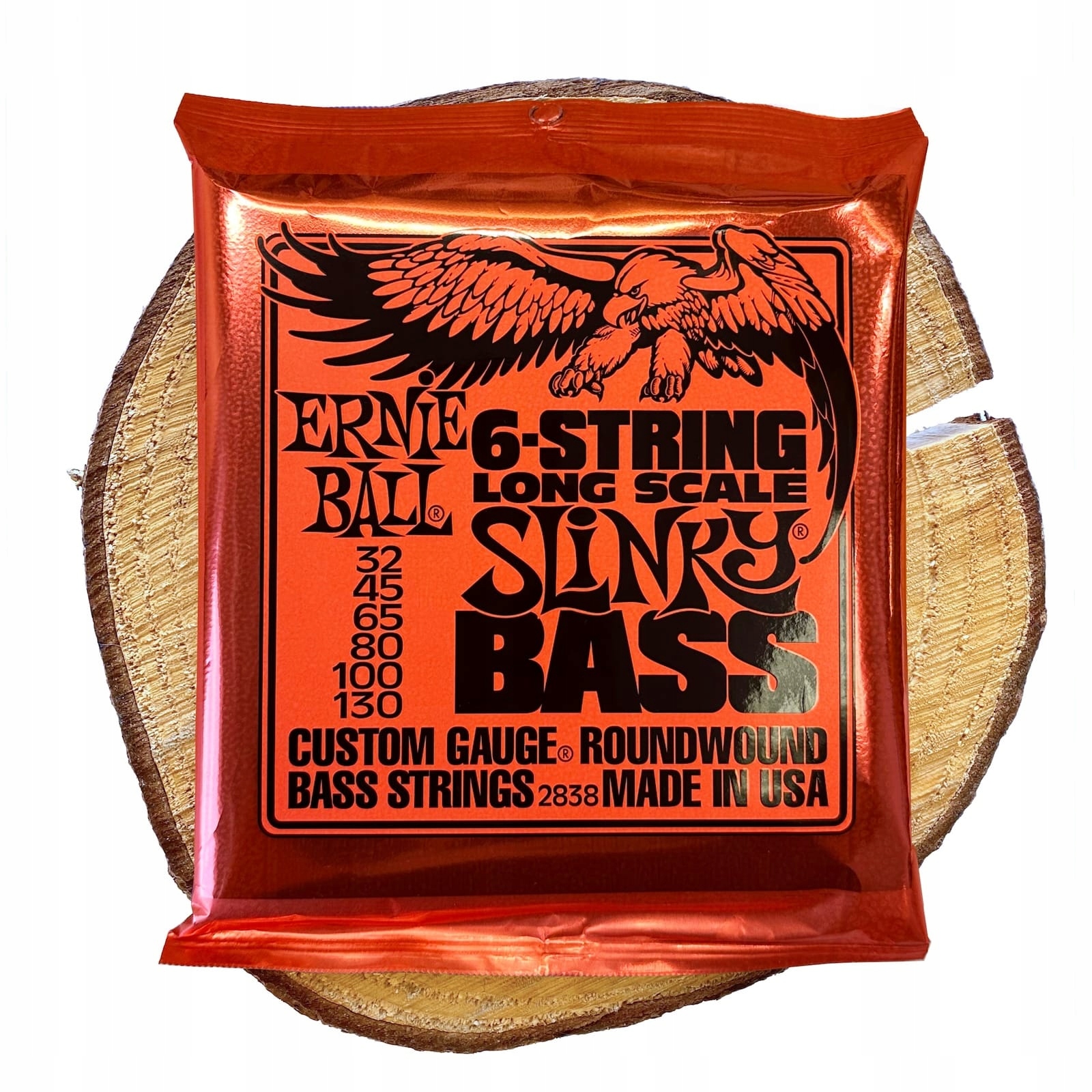 Ernie Ball Long Scale Bass 6 (32 – 130) struny pro 6-strunné basy