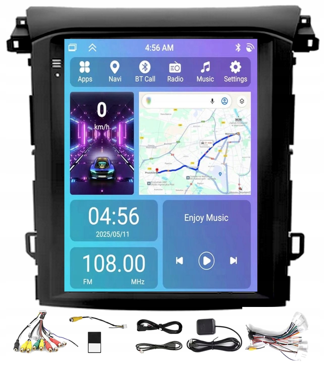 Navigační Rádio Android Subaru Forester 2018-2024 Usb Carplay Bt 6 Gb 128 Gb