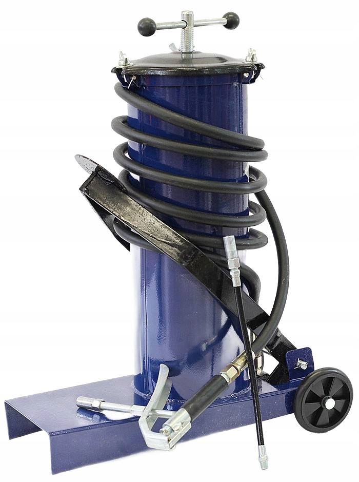 Nožní Maznice 6 L S Hadicí A Pistolí Na Mazivo 25 MPa