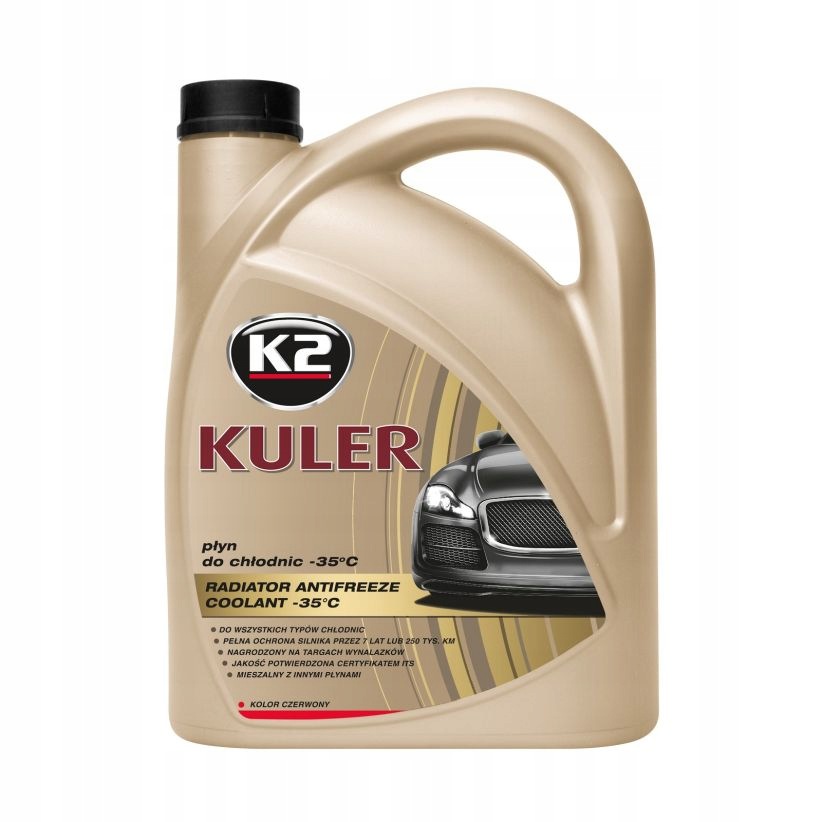 K2 Kuler -35C Czerwony 4L T204C