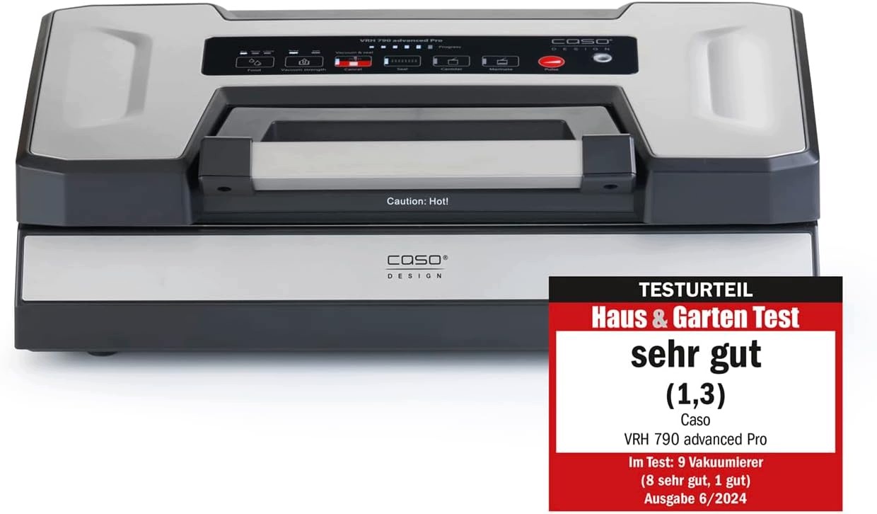 Caso Vrh 790 Zgrzewarka Próżniowa Advanced Pro 200 Procesów Podwójny Szew