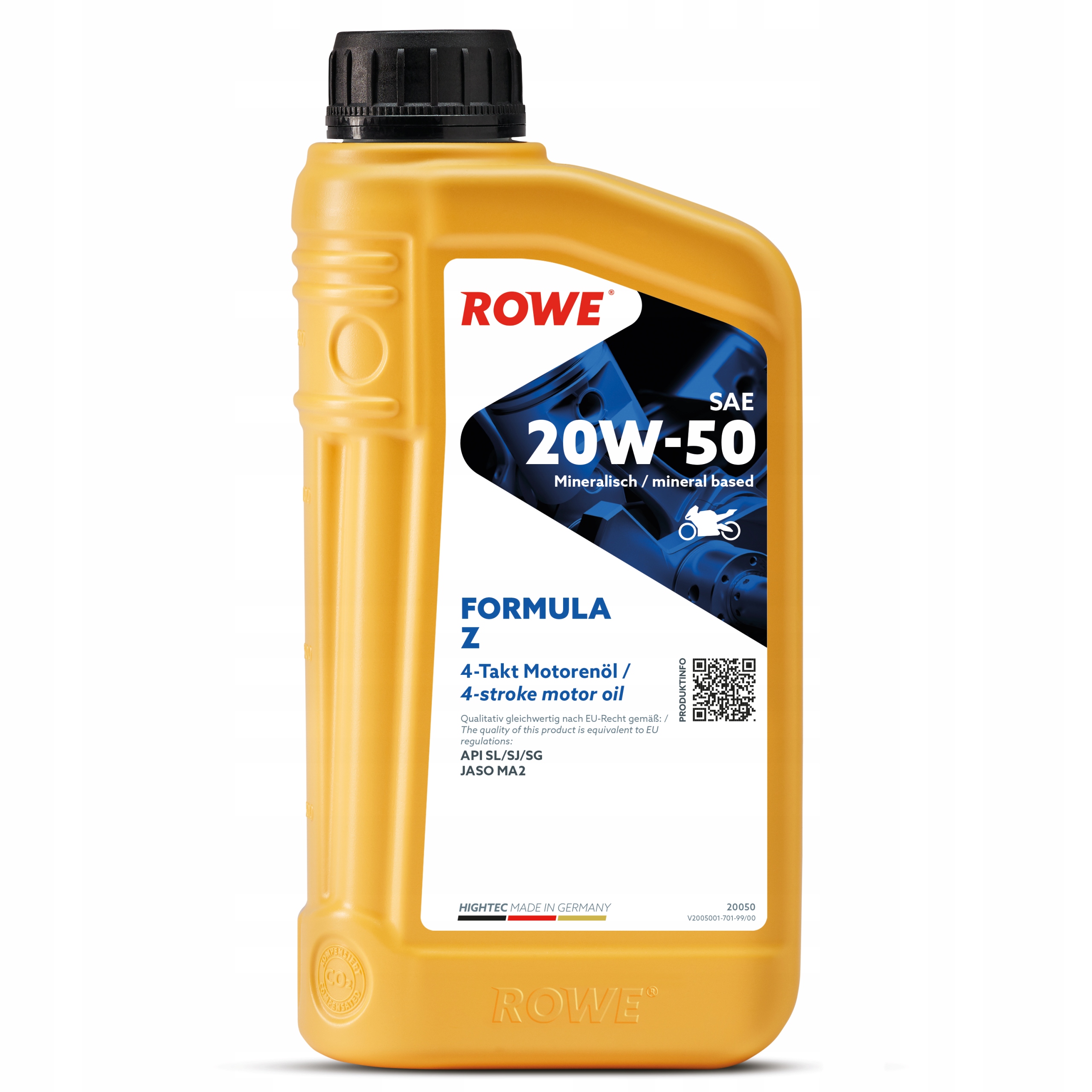 

Olej Rowe Hightec Formula Sae 20W50 Z 1l