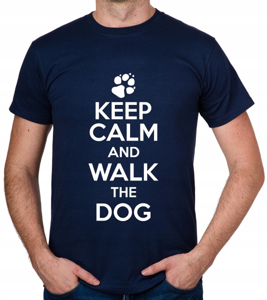 

koszulka Keep Calm And Walk The Dog prezent