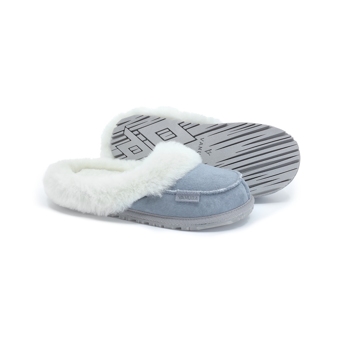 Dámské pantofle Horalské Pantofle Loutky Vlněné teplé Popelavé vel 42