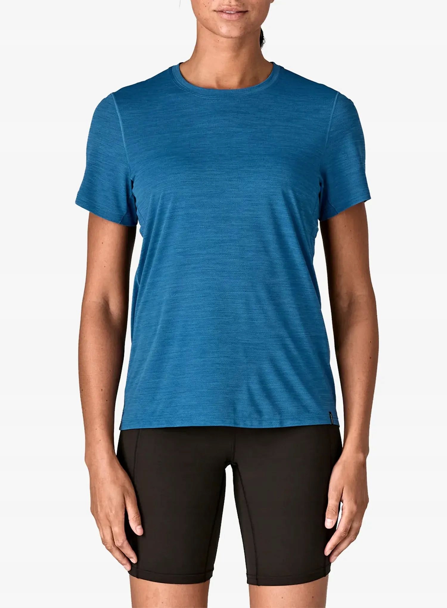 Dámské rychleschnoucí tričko Patagonia Cap Cool Ultra Shirt aqua S