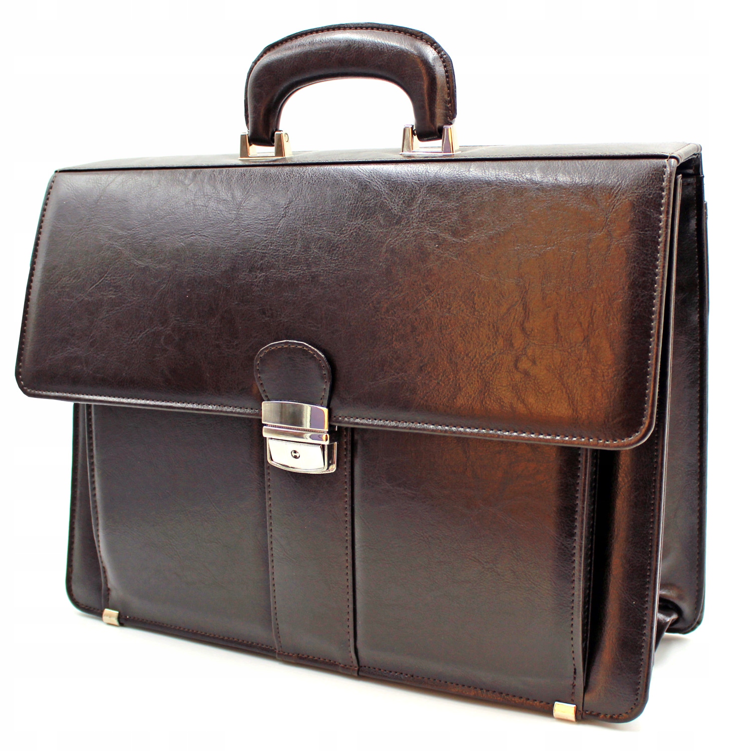 

SKórzana Teczka męska Aktówka z rączką + Grawer