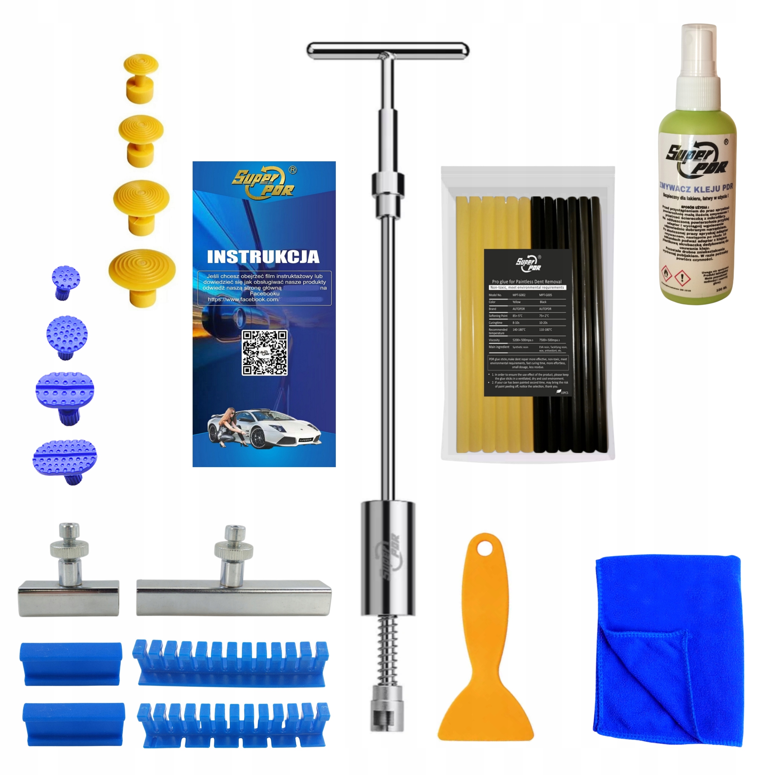 Pdr поздовжні адаптери комплект