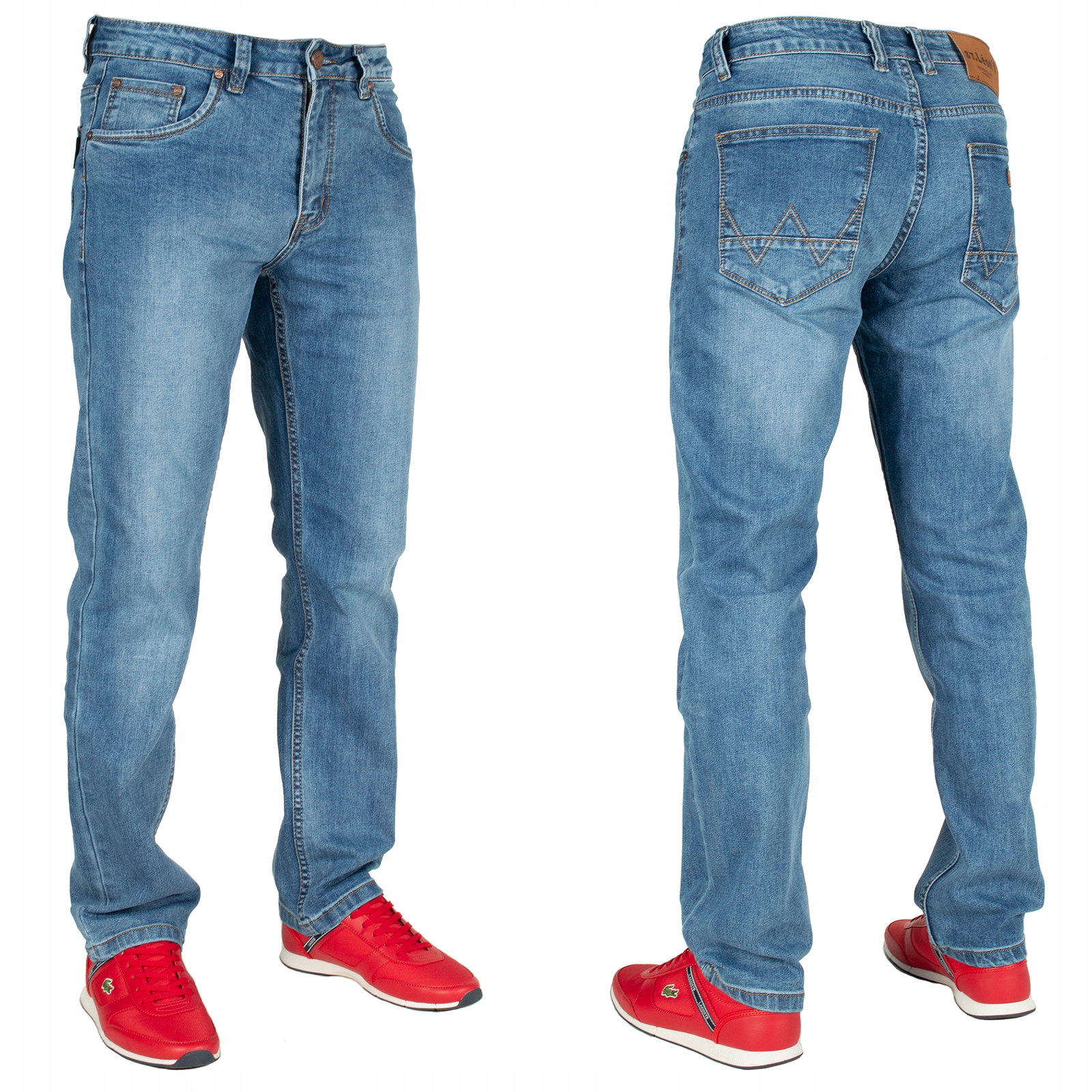 Spodnie męskie jeans W:32 86 CM L:30 niebieskie