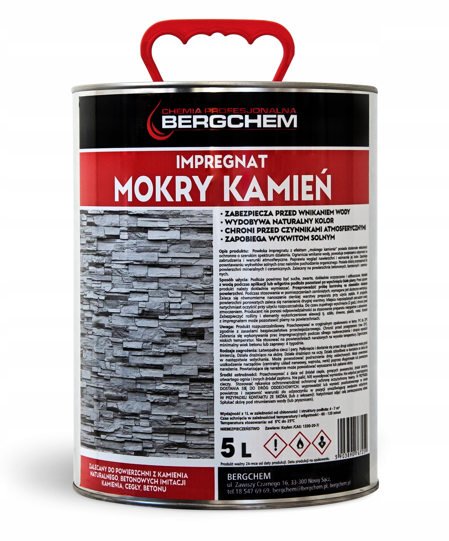 

Impregnat Do Kamienia Efekt Mokry 5 Litrów