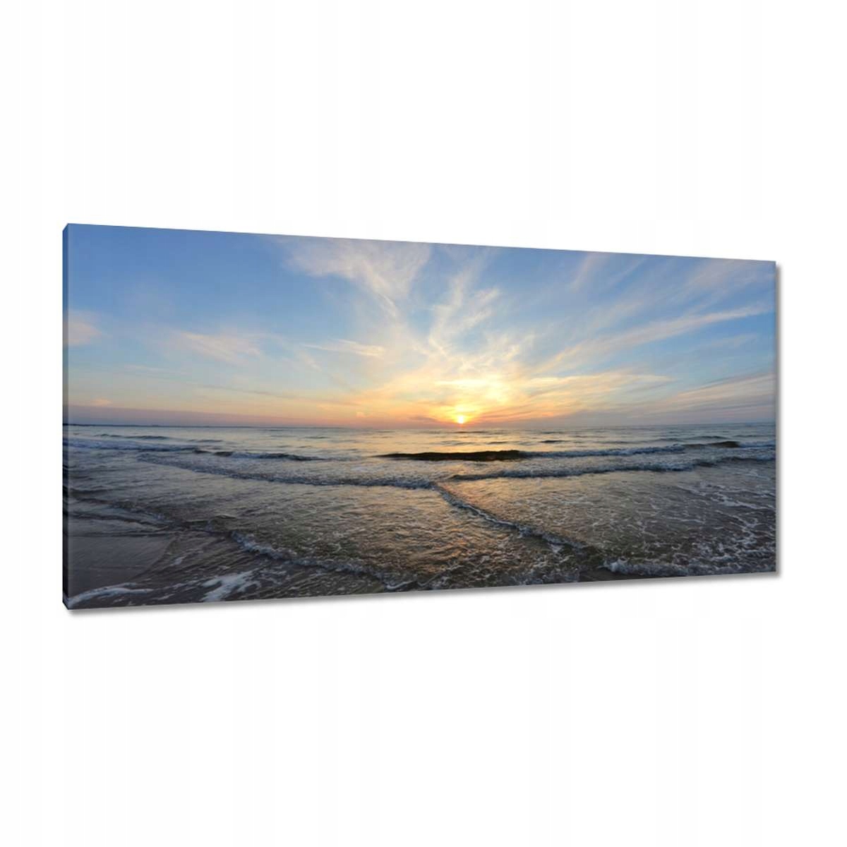 Obrazy 115x55 Západ slunce nad mořem