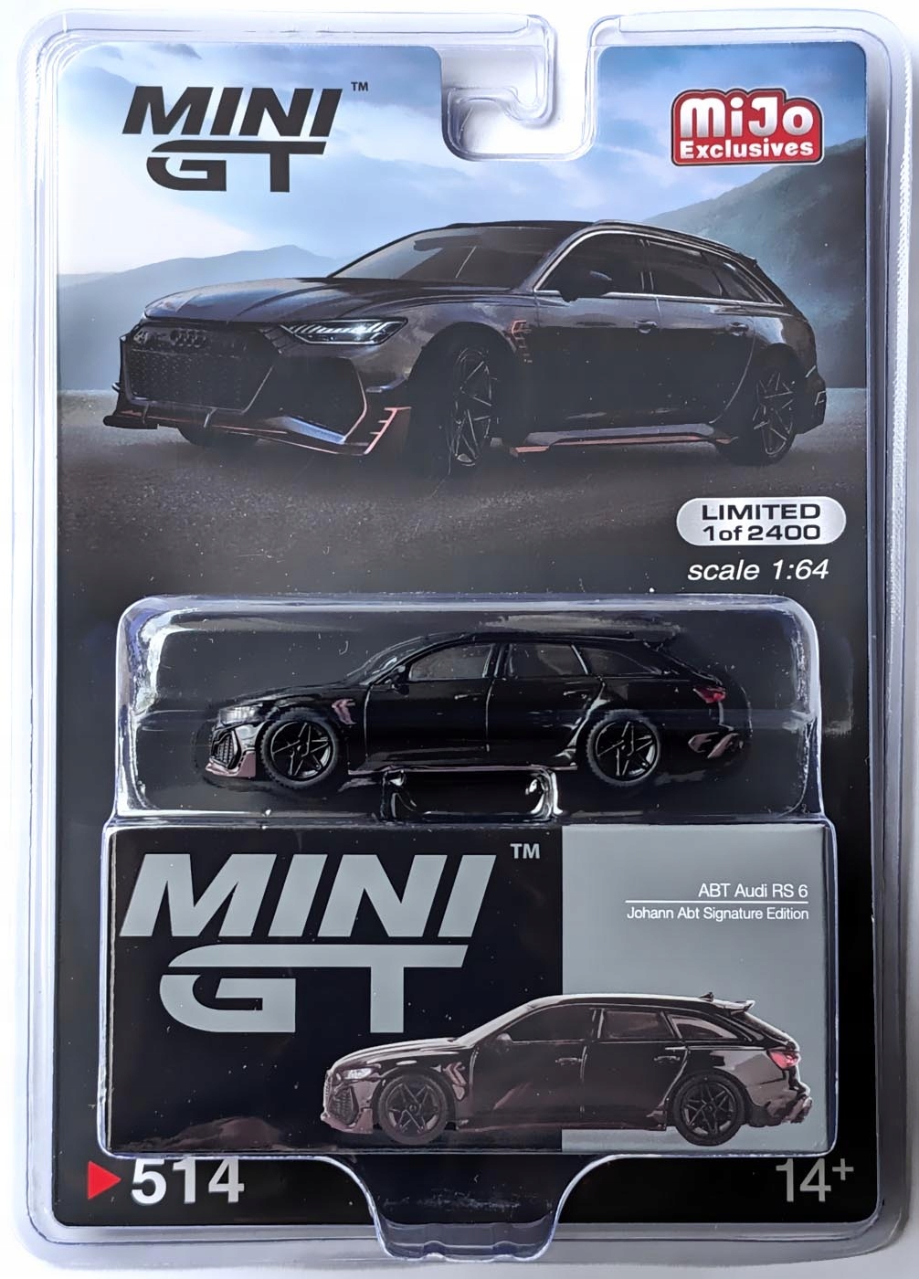 Mini Gt Audi Abt RS6 Johann Abt Signature Edition #514