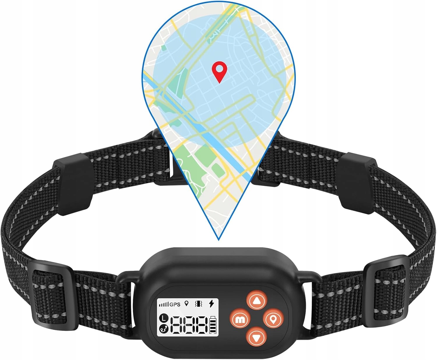 Levně Elektrický Výcvikový Obojek Pro Psa Ttpet Proti Štěkání Voděodolný IPX6 Pro